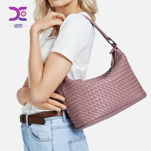 Handwoven Women's Bag Korean Edition Women's Shoulder Bag Handheld Vegetable Basket