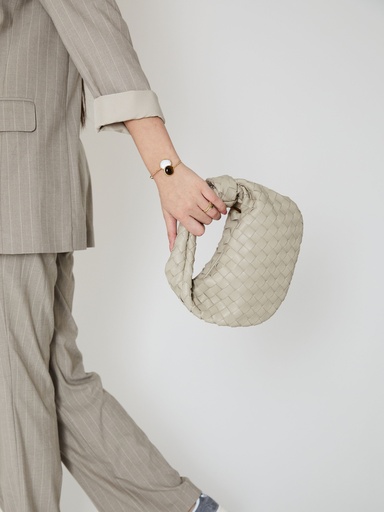 Mini Everyday Leather Bag  Chalk