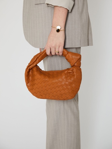 Mini Everyday Leather Bag  Camel